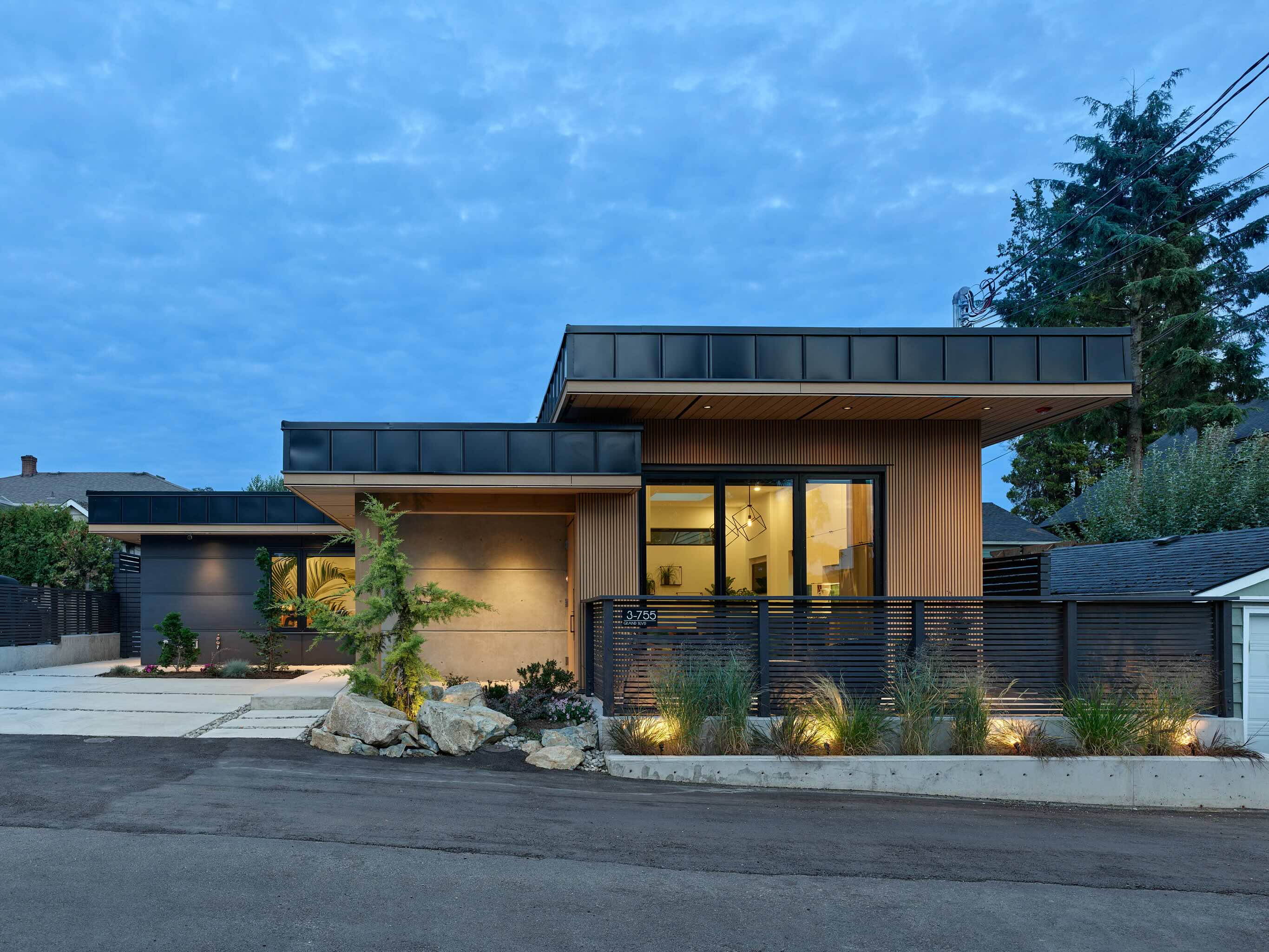 Vancouver custom modern prefab modular home